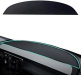 Zanch Tesla New Model Y Juniper & Model 3 Highland Dashboard Cover, Anti-Glare & 100% Sunlight Block, Black Original Suede Dash Mat for Model Y/3(2024-2026), Must-Have Tesla Accessories 2025 Upgraded