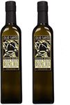 Olio Santo California Extra Virgin Olive Oil - First Cold Press - 16.9 oz (2 Bottles)