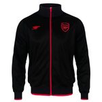 Arsenal FC Official Gift Boys Retro Track Top Jacket Black 12-13 Years XLB