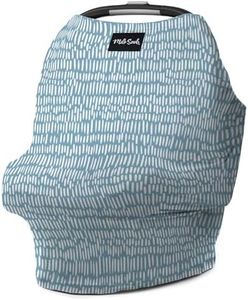Milk Snob Original 5-in-1 Cover - Nursing Cover for Breastfeeding - Baby Carseat Canopy & Stroller - Essential All-in-One Design - Gift for Mom, Baby (Beck)