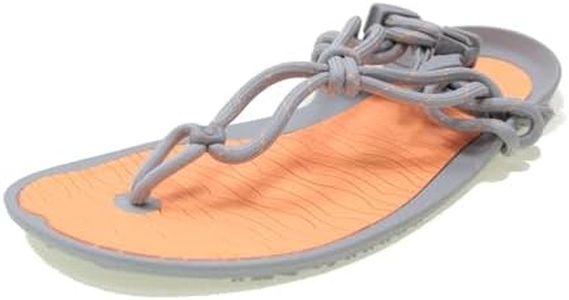 Xero Shoes Aqua Cloud, Minimalist Women’s Water Sandals with Extra-Grippy Sole, Mock Orange, 7 US