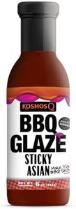 Kosmos Q Sticky Asian BBQ Glaze - 15.5 Oz Bottle for Sticky & Flavorful Barbecue - Thick BBQ Glaze for Competition Ready Mouth-Watering Meat (Sticky Asian)