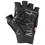 Castelli Men’s Iron Race Glove, Fingerless Padded Cycling Bike Gloves, Road Cycling & Bicycling Racing - Black - Large