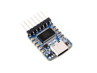 Waveshare USB to UART (TTL) Mini Communication Module, Compact Size, Over-Current/Over-Voltage Protection, Multi Systems Support, TTL Serial Converter, USB to TTL Converter, with pre-soldered Header