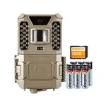 Bushnell by Primos outdoor Prime Trail Camera Combo 24MP LowGlow with 80' Night Range in Brown 119932CB, 480p