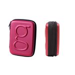 Glucology™ Diabetic Travel Case| Protective Hard Shell Organizer | Designed for Carrying Insulin Pens, Test Strips, Blood Glucose Meter, Lancets | (Red)