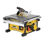 DeWalt DEWDCS7485T2 FlexVolt XR Table Saw with 2 x 6/2 A Li-Ion Battery, 54 V, Yellow