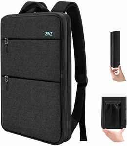 ZINZ Slim & Expandable Laptop Backpack 15 15.6 16 Inch Sleeve with USB Port,Spill-Resistant Notebooks Bag Case for Most 14-16 Inch MacBooks Surface-Books Dell HP Lenovo Asus Computers,B06K01