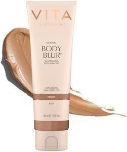 VITA LIBERATA Body Blur Medium 100ml – Instant Fake Tan & Body Makeup, Wash Off Self Tan, Skin Blurring Coverage for Imperfections, Transfer Resistant Medium Glow