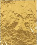 Juvale Gold Foil Candy Wrappers (6 x 7.5 in, 200-Pack)