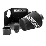 Ramair Filters Cone Air Filter Intake Induction Kit Heat Shield for Audi S3 TT 225, black, JSK-103-80