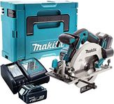 Makita DHS680Z 18V Brushless Circular Saw with 2 x 5.0Ah Batteries, Charger & Case
