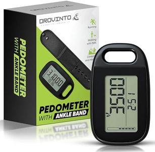 Ankle Pedometer Step Counter for Walking - Activity Tracker with Ankle Band