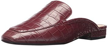 NINE WEST Women's XANDE Clog, Wine Synthetic, 7 UK