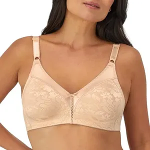 Bali Women's Double Support Spa Closure Wire-Free Bra, Soft Taupe, 36C