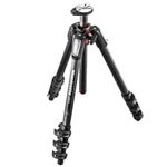 Manfrotto MT055CXPRO4 055 Carbon Fiber 4-Section Tripod with Horizontal Column (Black)