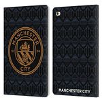 Head Case Designs Officially Licensed Manchester City Man City FC Away 2020/21 Badge Kit Leather Book Wallet Case Cover Compatible With Apple iPad mini 4