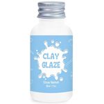 50ml Air Dry Clay Glaze，Air Dry Clay Varnish for Airdry Clay，Clay Varnish for Air Drying Clay Can Used to Prevent Clay Cracking, Scratches, and Wear,It Can Also Having a Glossy Glaze Effect (Gloss)