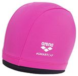 Arena Unisex Smartcap Swim Caps, FUCHSIA, One Size UK