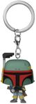 Funko POP! Keychain: Star Wars - Boba Fett Novelty Keyring - Collectable Mini Figure - Stocking Filler - Gift Idea - Official Merchandise - Movies Fans - Backpack Decor