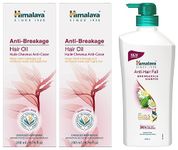 Himalaya Herbals Anti Hair Fall Hair Oil, 200ml And Himalaya Anti Hair Fall Shampoo, 700ml