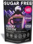 Sleepy Cocoa Sugar Free Hot Chocolate Mix - Sleep Support Supplement - Non Dairy, Keto, and Vegan Hot Cocoa Powder - Night Time Self Care - Melatonin and Gluten Free - 30 Servings