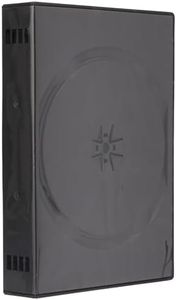 MediaRange BOX35 33mm Black DVD Case for 10 Disc - Pack of 3