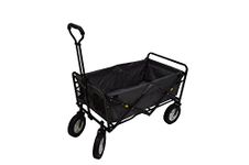 Mac Sports WTC-145 Collapsible Outdoor Folding Wagon, Black