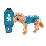 BellyGuard - Dog Recovery Suit, Post Surgery Dog Onesie for Male and Female Dogs, Comfortable Cone Alternative for Large and Small Dogs, Soft Cotton Covers Wound, Stitches. Patented Easy Potty System.