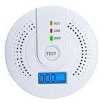 Carbon Monoxide Detector,Carbon Monoxide Alarm With LED display, CO Alarms Monitor for Home Safety,Comply with EN50291 Standard (AA Battery NOT Included)