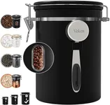 Veken 38oz Large Coffee Canister wi