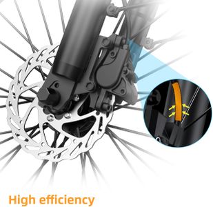 ADO Air20Pro Folding Electric Bike – Grey, Lightweight, Compact