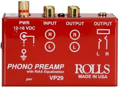 rolls Phono Preamp, Red (VP29)