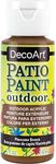 DecoArt Patio Paint, 2-Ounce, Pinecone Brown, 2 Fl Oz