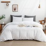 White Textured Bedding