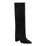 Marc Fisher Women's Fadila Knee High Boot, Black 002, 6.5