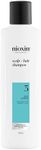 Nioxin System 3 Scalp + Hair Shampoo - Hair Thickening Shampoo For Coloured, Dry and Damaged Hair with Light Thinning - with Biotin and Niacinamide, 300ml