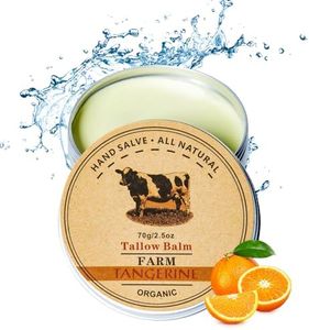 Beef Tallow for Skin, Tallow and Honey Cream,Tallow Face Moisturizer, Natural Organic Grass-Fed Beef Tallow Balm with Raw Honey Moisturizing Cream for Body Lotion Skin Care for Sensitive Skin (2.5oz)