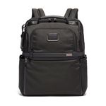 TUMI - Alpha Slim Solutions Laptop Brief Backpack - Hands-Free Comfort for Commuters - 15-Inch Computer Backpack for Men and Women - Black