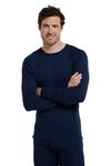 Mountain Warehouse Merino Mens Baselayer Top Navy Large