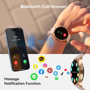 Women’s Smart Watch with AMOLED Display – Call, Fitness, Heart Rate, 3ATM