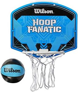 Wilson Fanatic Mini Basketball Hoop Set, Green/White