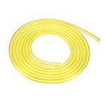 ZAMDOE Gas Fuel Line 2mm x 3.5mm Fuel Hose Pipe Tube for Mowers String Trimmer Chainsaw Blower and Other Power Tools, Common 2 Cycle Engines(4m, Yellow)