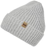 Helly Hansen Unisex Cozy Beanie Hat, Grey, One Size UK