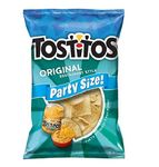 Tostitos 100% White Corn Restaurant Style Family Size Tortilla Chips, 18 oz