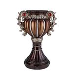 ORE International 17.5" Tall Polyresin Delicata Decorative Vase in Bronze