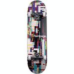 Rampage Skateboard for Kids Ages 6-12 - Glitch Logo Skate Board for Teens, Boys and Girls, Ideal Complete Skateboard for Beginners, Kids Skateboard for Tricks and Skateparks