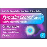 Pyrocalm Control Gastro-Resistant Tablets 20mg, 7 Tablets