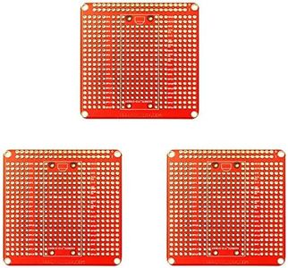 Treeidx 3pcs Expansion Board Breadboard Gold Plated Finish Proto Board PCB Compatible with Raspberry PI PICO