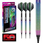 RED DRAGON Razor Edge Spectron 18 Gram Softip Tungsten Darts with Flights and Stems